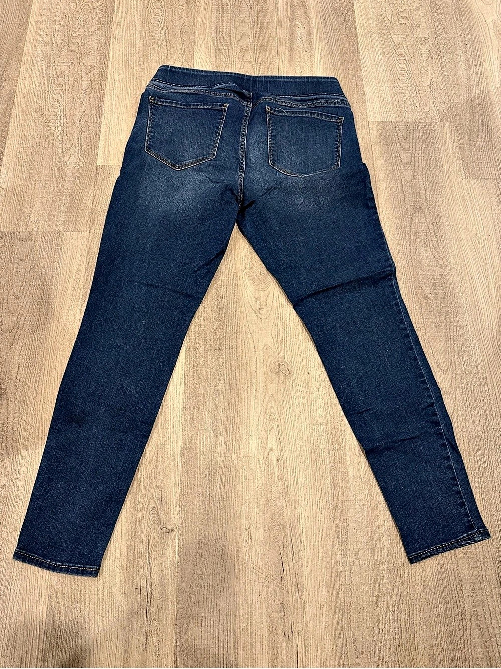 Old Navy Rockstar Super Skinny Mid-rise Blue Jeggings